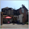 London house fire demolition